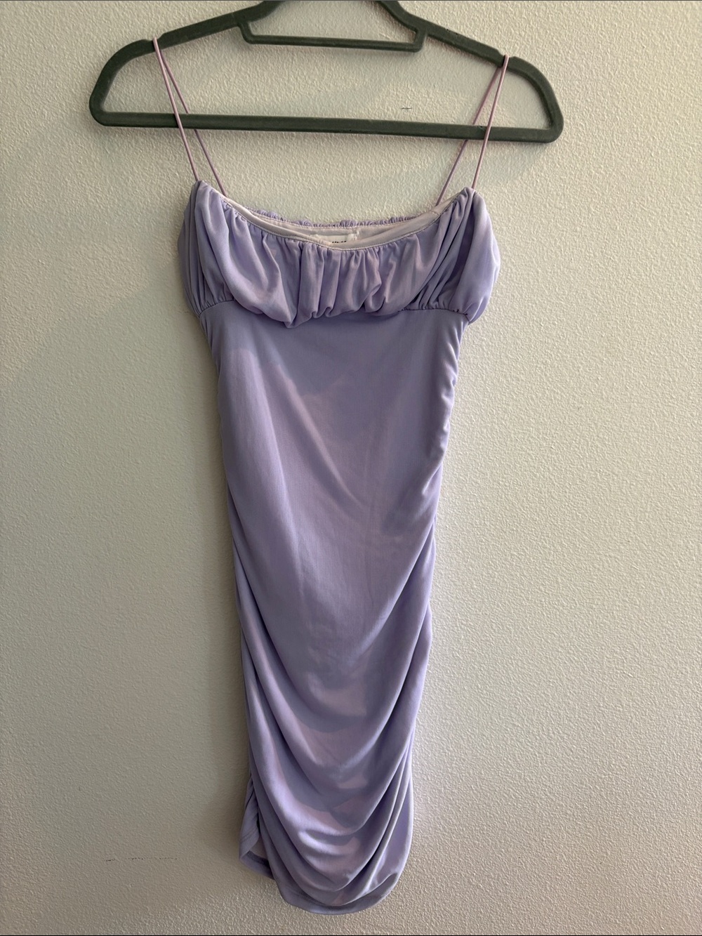 Princess Polly Lavender Ruched Mini Dress